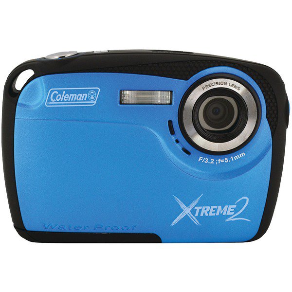 COLEMAN C12WP-BL 16.0-Megapixel Xtreme2 HD Waterproof Digital Camera (Blue)