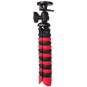 VIVITAR VIV-SP-12-RED/BLK Large Rubberized Spider Tripod (Red/Black)