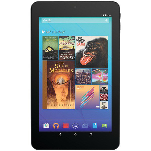 EMATIC EGQ347BL 7"" HD Quad-Core Android(TM) 5.0 8GB Tablet with Bluetooth(R)