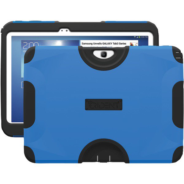 TRIDENT AG-SAM-TAB3-BLU Samsung(R) Galaxy Tab(R) 3 10.1 Aegis Series(R) Case (Blue)