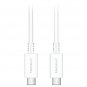 MACALLY UCUC6 12"" MacBook(R) 2015 Edition USB-C(TM) to USB-C(TM) Charge & Sync Cable, 6ft