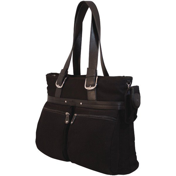 MOBILE EDGE MECTE11 16"" PC/17"" MacBook(R) ECO Casual Tote (Black)