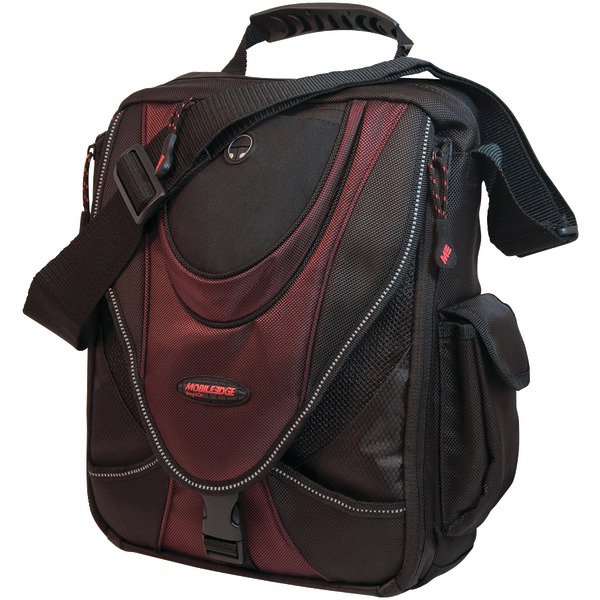 MOBILE EDGE MEMMS7 13.3"" Tablet Mini Messenger Bag (Black/Red)