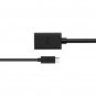 Puregear 11321VRP USB-C(TM) to USB-A Adapter Cable, 5"" (Black)