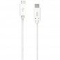 Puregear 11912VRP USB-C(TM) to Micro USB Charge & Sync Cable, 4ft (White)