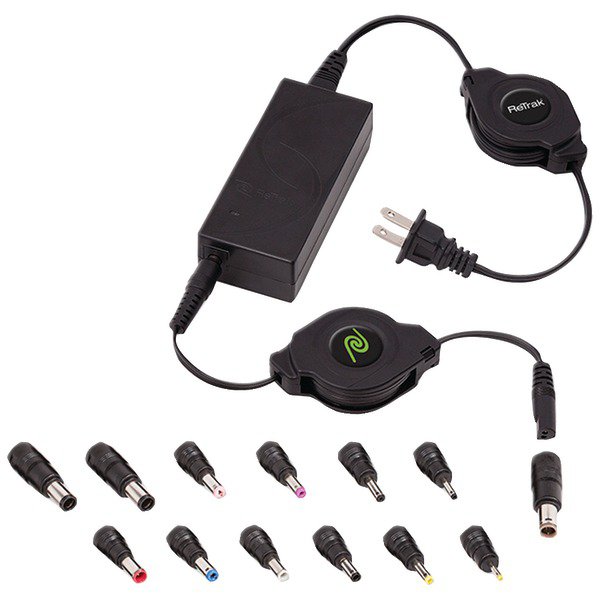 RETRAK ETCHGNBUNN Retractable Universal Ultrabook(TM) Notebook/Netbook Charger