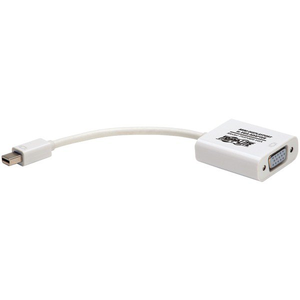 TRIPP LITE P137-06N-VGA Mini DisplayPort to VGA Adapter Video Converter for Mac(R)/PC, 6""