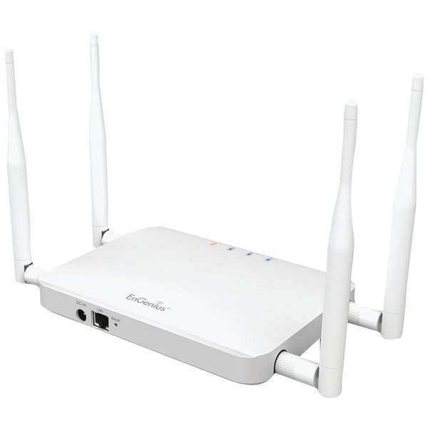 ENGENIUS ECB600 High-Powered, Long-Range Dual-Band Wireless N600 Indoor Access Point /Client Bridge