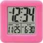 EQUITY BY LA CROSSE 70902 Soft Cube LCD Alarm Clock (Pink)
