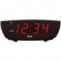 EQUITY BY LA CROSSE 75900 Digital LED Alarm Clock with USB Charging Port