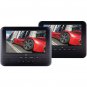 GPX PD7711B 7"" Portable Twin-Screen DVD Player