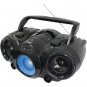 NAXA NPB-261 CD/MP3 Boom Box with Bluetooth(R)