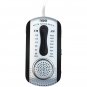 NAXA NR721BK AM/FM Mini Pocket Radio with Speaker (Black)