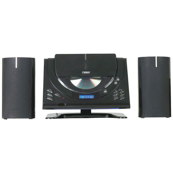 NAXA NSM433 Digital CD Micro System with AM/FM Stereo Radio