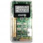 SANGEAN DT-120 CLEAR Pocket AM/FM Digital Radios (Clear)