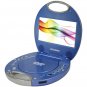 SYLVANIA SDVD7046-BLUE 7"" Portable DVD Players with Integrated Handle (Blue)