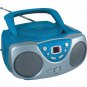 SYLVANIA SRCD243M BLUE Portable CD Boom Boxes with AM/FM Radio (Blue)