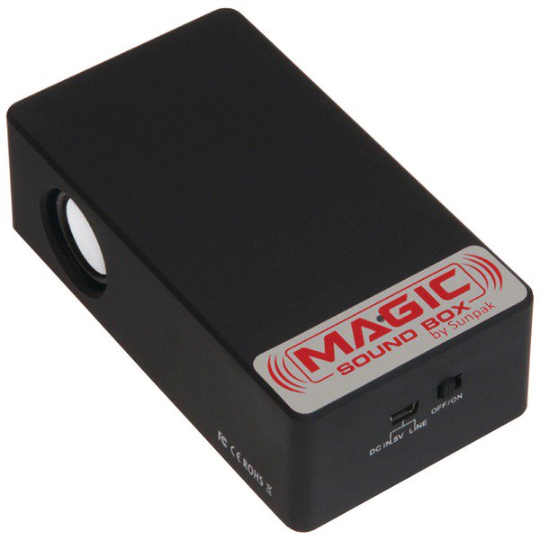 SUNPAK SP-MSB-BK Magic Sound Box