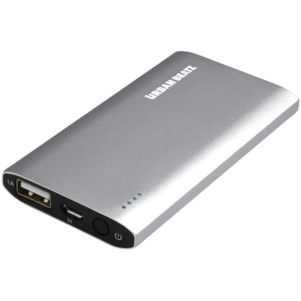 Urban Beatz Ub-pb250-976 2,500mah Slim Pack Aluminum Polymer Power Bank 