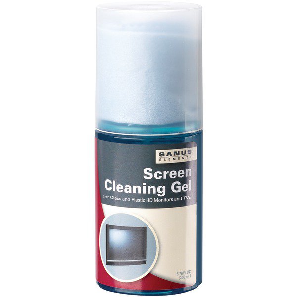 SANUS ELM102X1 Screen Cleaning Gel with Microfiber Cleaning Cloth