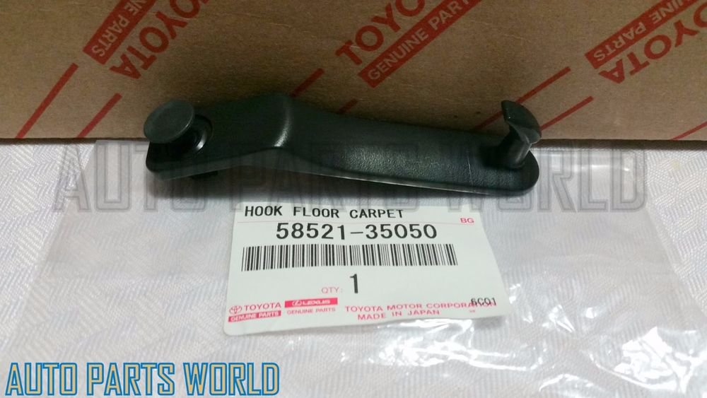 GENUINE TOYOTA 0711 FJ CRUISER INSIDE FRONT FLOOR CARPET HOOK 5852135050