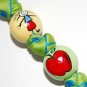 Handpainted Teacher Appreciation Gift Keychain