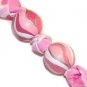 Pink Camouflage Handpainted Keychain