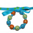 I Love Goofy Handpainted Bow Bracelet