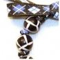 Handpainted Animal Print Giraffe Bow Bracelet