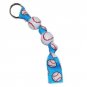 Handpainted Baseball Sports Keychain