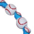 Handpainted Baseball Sports Keychain