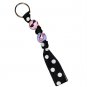 Handpainted High Fashion Shoes, Purses & Hats Keychain