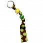 Dainty Flowers Handpainted Keychain