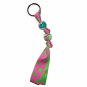 *New* Golf Course, Tee & Bag Handpainted  Keychain