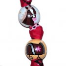 Handpainted Horse Pony Lovers Equestrian Keychain
