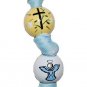 Angel & Cross Handpainted Keychain
