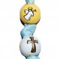 Angel & Cross Handpainted Keychain