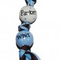 Personalized Mom's Children Faces 2 Bead Handpainted Grosgrain Ribbon Keychain-Special Order