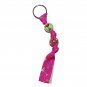 Hot Pink Sweety Martini Handpainted Keychain
