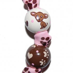 Adorable Chihuahua Puppy Keychain