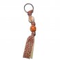 Handpainted Adorable Giraffe Print Keychain