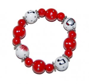 Handpainted High School Musical Stretch Bracelet