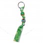 Handpainted Green Apple & Teacher Gift Keychain