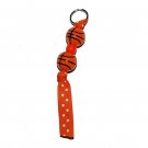 Handpainted Basketball Zipper Pull