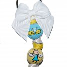 Guardian Angel Inspiration Hand-painted Keychain