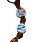 Coffee House Coffee Lovers Hand Painted Keychain