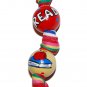 Handpainted Reading is Fun Teacher Librarian Keychain