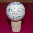 Handpainted Wedding Party Favor Wine Stopper