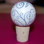 Handpainted Wedding Party Favor Wine Stopper