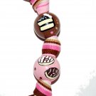 Handpainted Chocolate Lovers Sweet Keychain